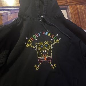 Teddy Fresh Hoodie x SpongeBob size XL
